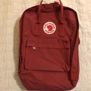 Fjallraven Kanken Backpack - Deep Red